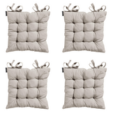 Madison - Zitkussen Panama - Beige - 46x46x8cm - Set van 4