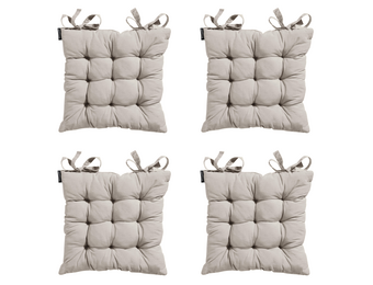 Madison - Zitkussen Panama - Beige - 46x46x8cm - Set van 4
