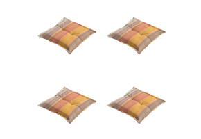 Madison - Zitkussen Nox - Mulitkleur - 50x50x7cm - Set van 4