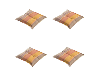 Madison - Zitkussen Nox - Mulitkleur - 50x50x7cm - Set van 4