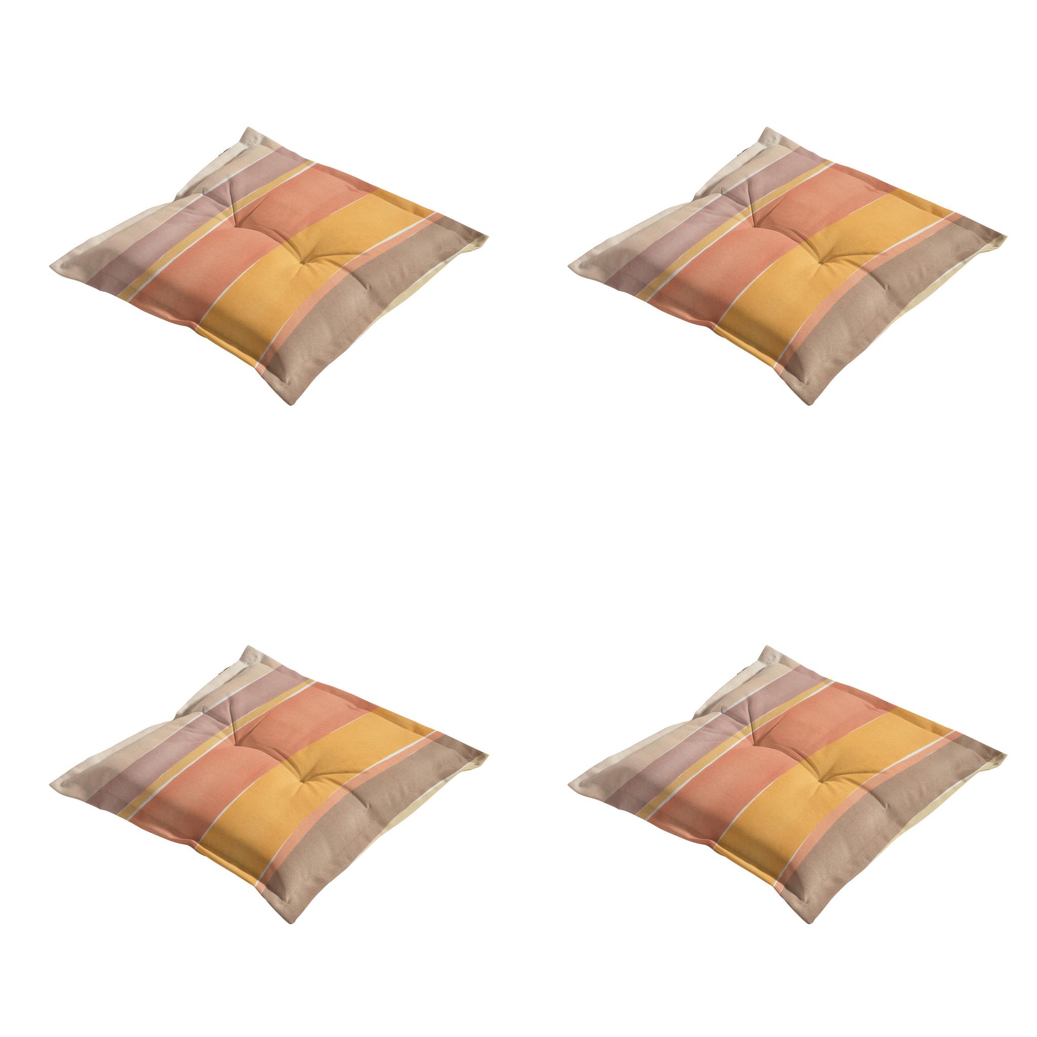 Madison - Zitkussen Nox - Mulitkleur - 50x50x7cm - Set van 4