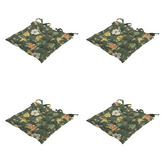 Madison - Zitkussen Julliete - Multikleur - 46x46x8cm - Set van 4