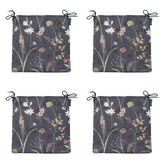 Madison - Zitkussen Eco-line - Grijs - 40x40x4,5cm - Set van 4