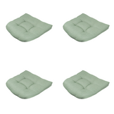 Madison - Zitkussen Napels - Groen - 46x46x6cm - Set van 4