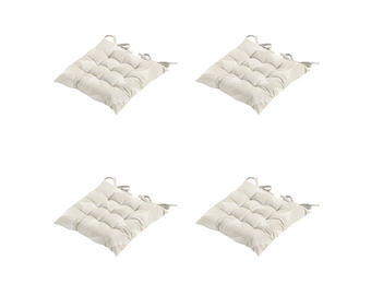 Madison - Zitkussen Napels - Beige - 46x46x8cm - Set van 4