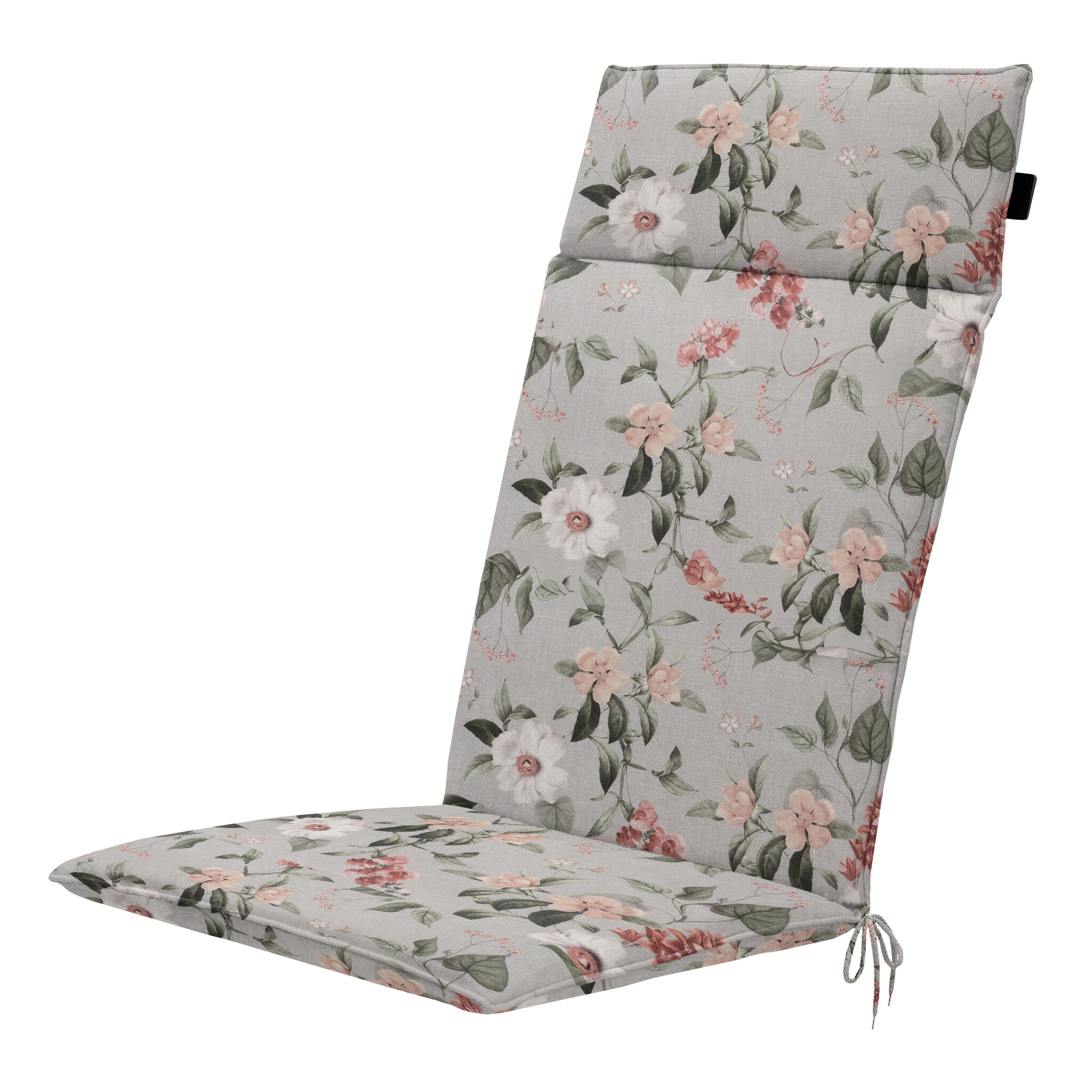 Madison - Tuintstoelkussen Hoge Rug Julliete - Multikleur - 120x50x4cm - Set van 4