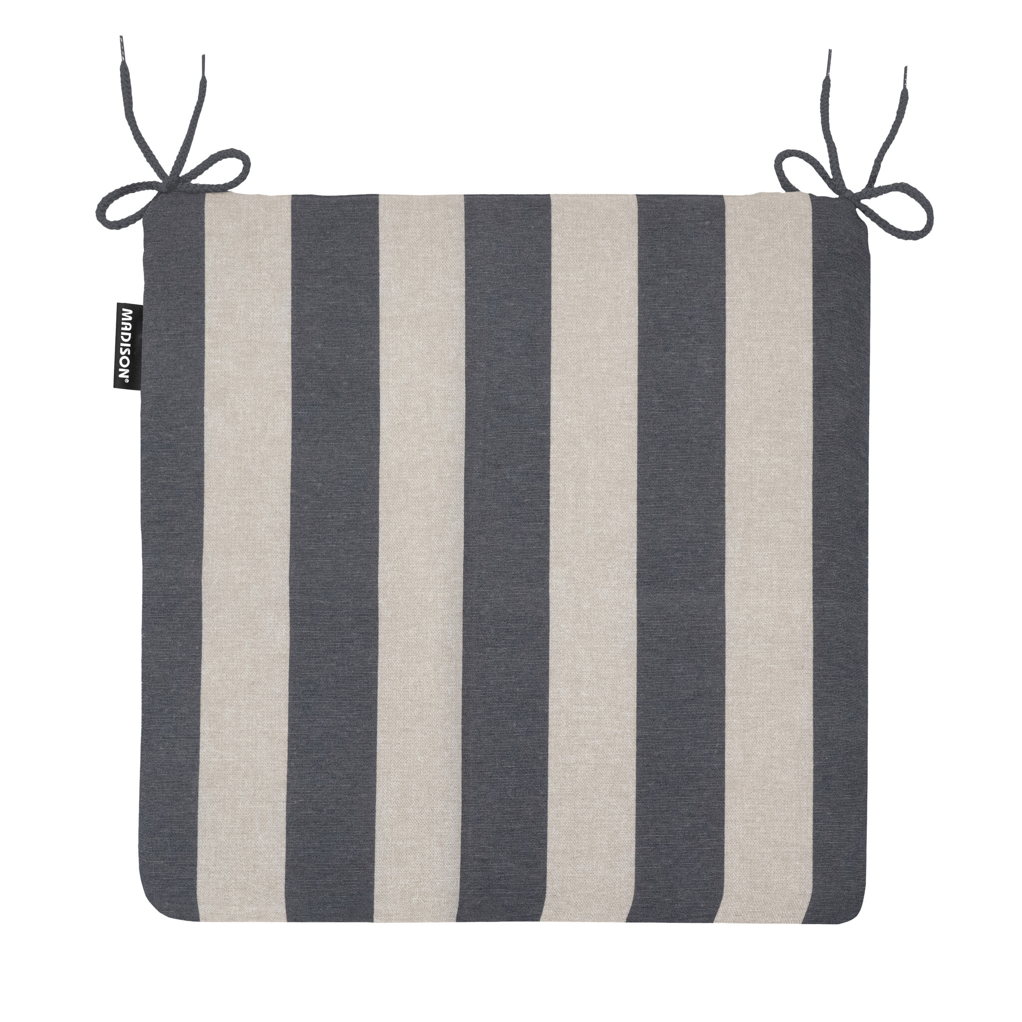 Madison - Zitkussen Amora - Grijs - 40x40x4,5cm - Set van 4