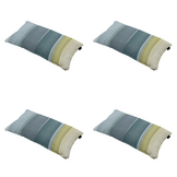 Madison - Sierkussen Nox - Mulitkleur - 30x50x10cm - Set van 4