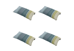 Madison - Sierkussen Nox - Mulitkleur - 30x50x10cm - Set van 4