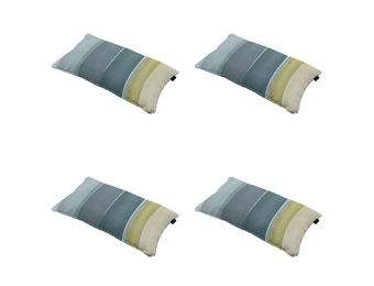 Madison - Sierkussen Nox - Mulitkleur - 30x50x10cm - Set van 4