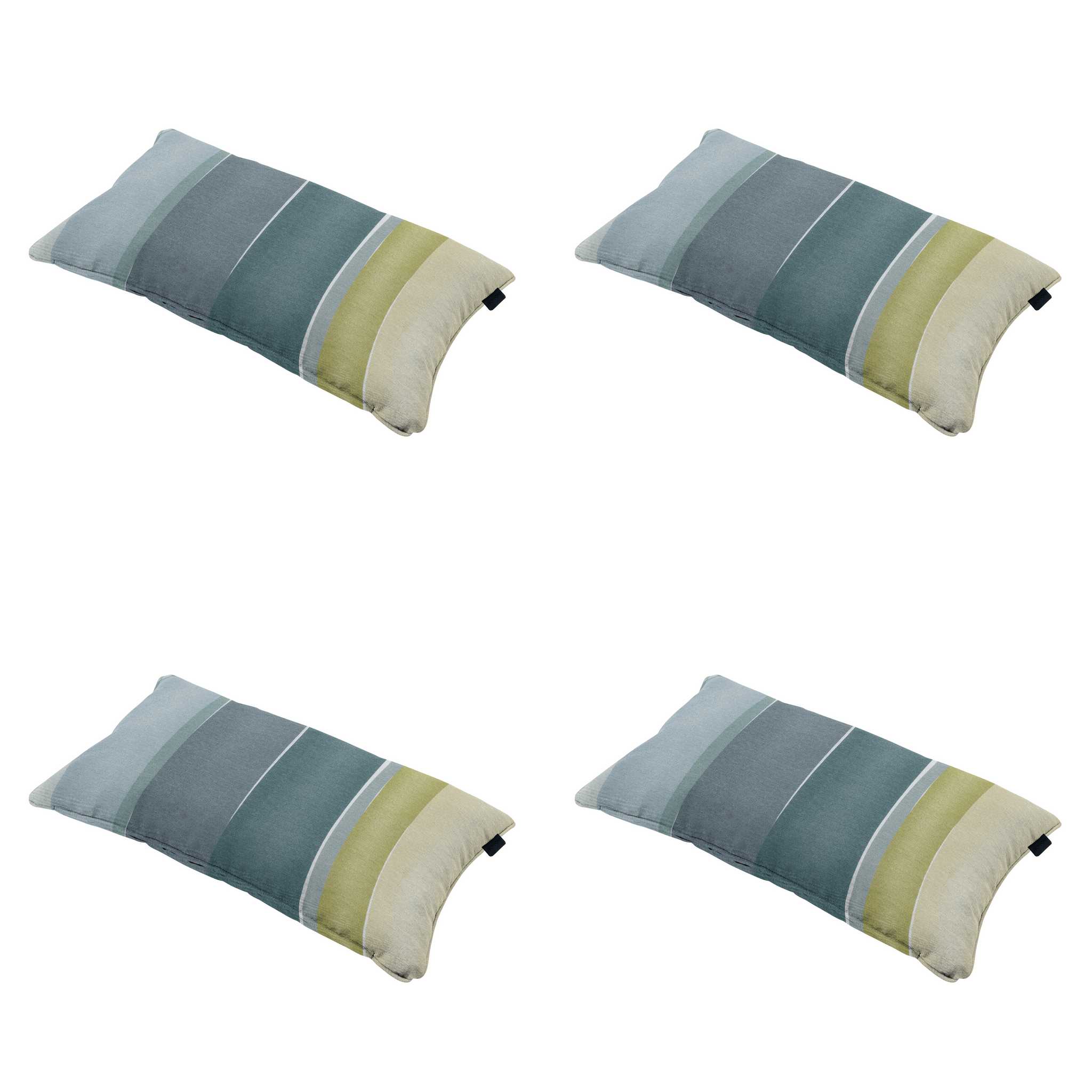 Madison - Sierkussen Nox - Mulitkleur - 30x50x10cm - Set van 4