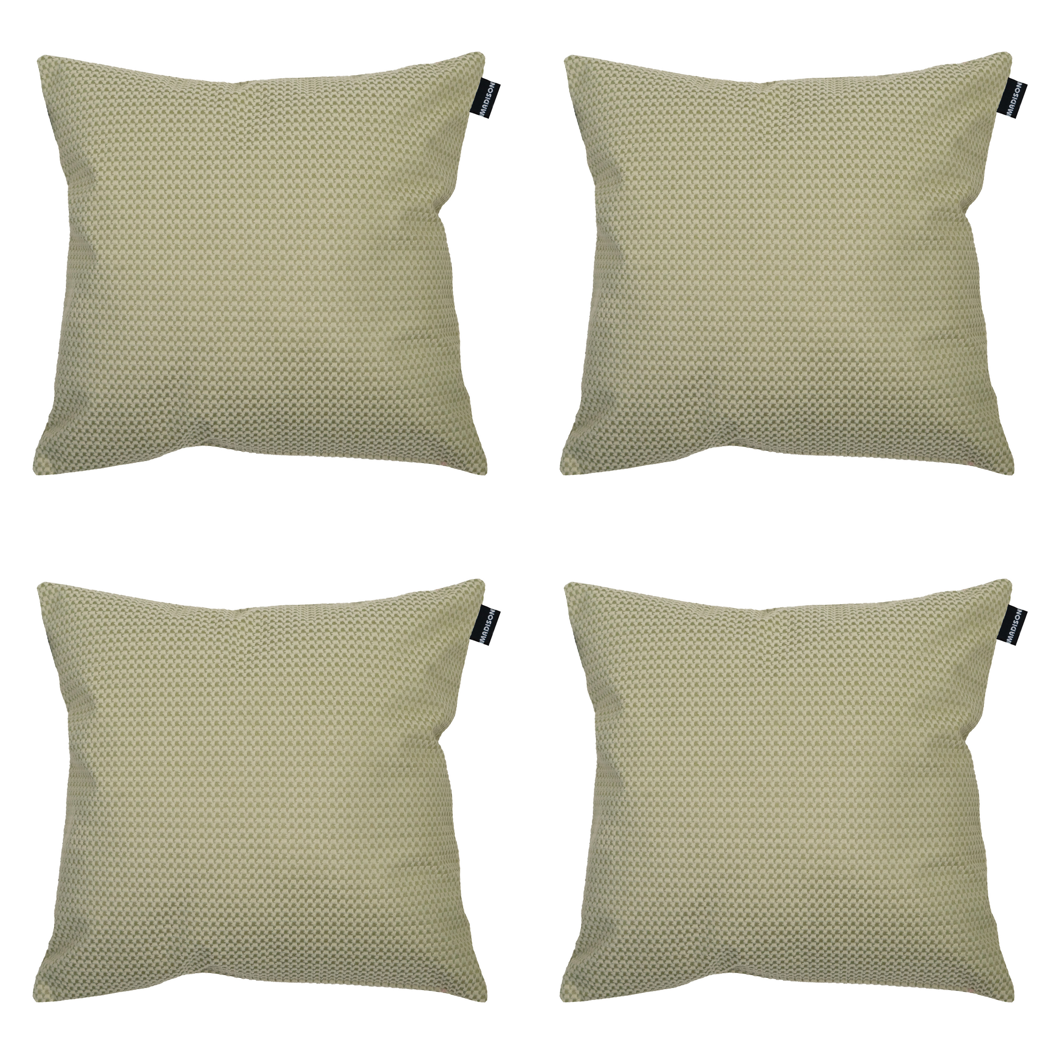 Madison - Sierkussen Madison Home - Groen - 45x45x10cm - Set van 4