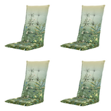 Madison - Kussen hoge rug Amelie - Multikleur - 123x50x5cm - Set van 4