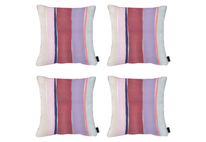 Madison - Sierkussen Nox - Mulitkleur - 50x50x10cm - Set van 4