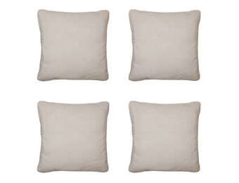 Madison - Sierkussen Panama - Beige - 45x45x10cm - Set van 4
