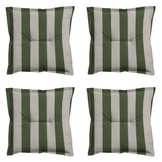 Madison - Zitkussen Amora - Groen - 50x50x7cm - Set van 4