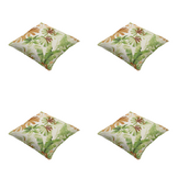 Madison - Sierkussen Axel - Multikleur - 50x50x10cm - Set van 4