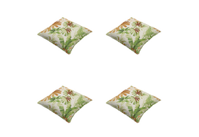 Madison - Sierkussen Axel - Multikleur - 50x50x10cm - Set van 4