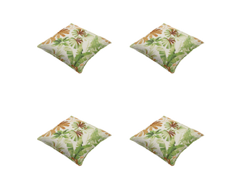 Madison - Sierkussen Axel - Multikleur - 50x50x10cm - Set van 4