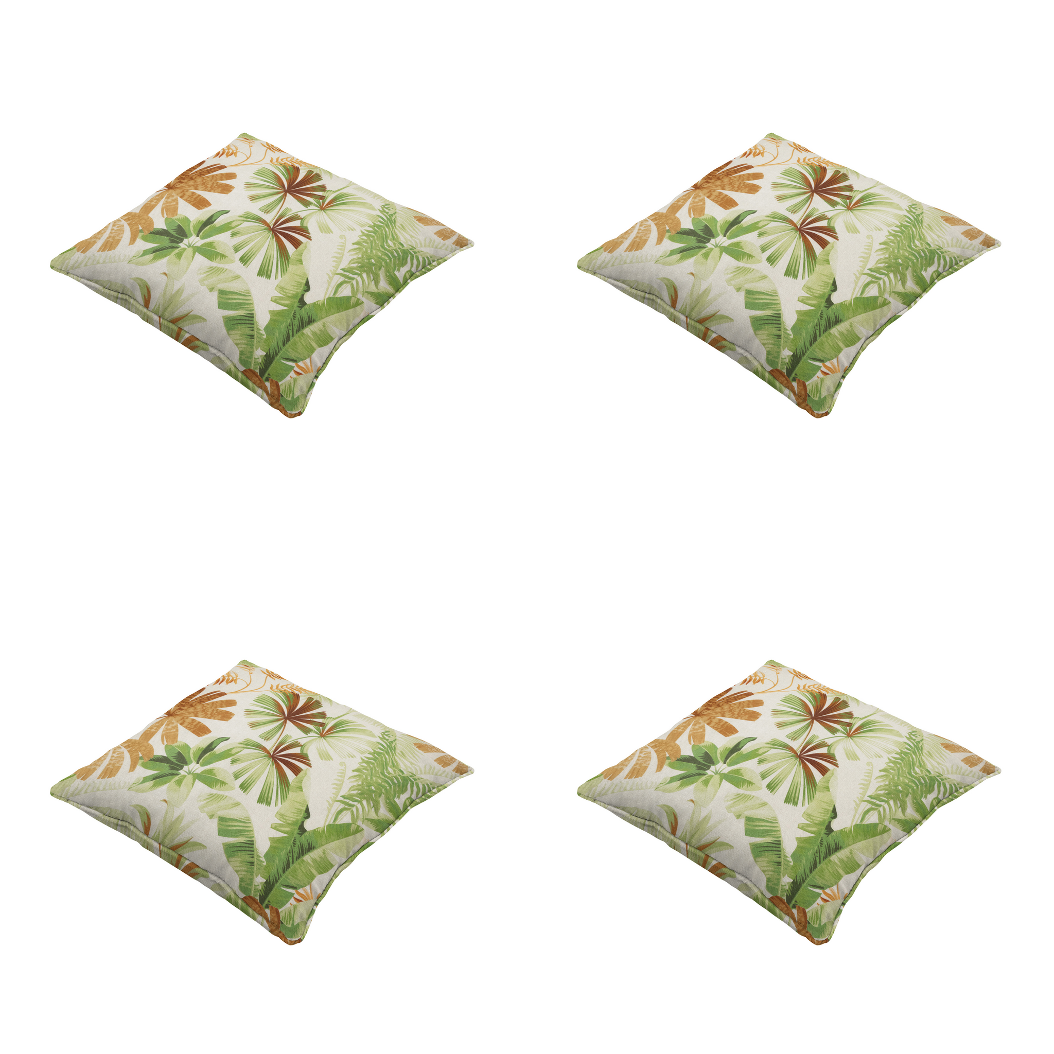 Madison - Sierkussen Axel - Multikleur - 50x50x10cm - Set van 4