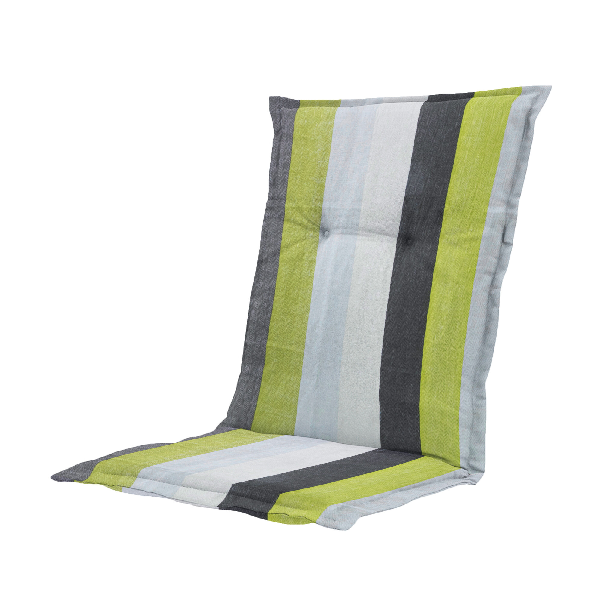 Madison - Kussen lage rug Victoria - Groen - 105x50x6cm - Set van 4