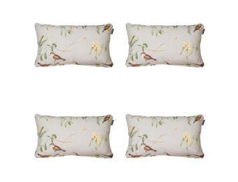 Madison - Sierkussen Aria - Beige - 30x50x10cm - Set van 4