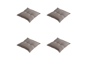 Madison - Zitkussen Manchester - Taupe - 50x50x7cm - Set van 4