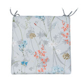 Madison - Zitkussen Eco-line - Blauw - 40x40x4,5cm - Set van 4