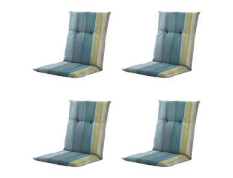 Madison - Kussen lage rug Nox - Mulitkleur - 105x50x6cm - Set van 4