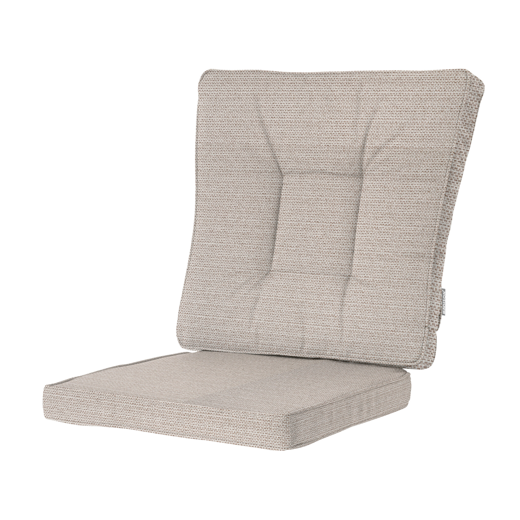 Madison - Tuinstoelkussen Lage Rug Richmond - Beige - 95x46x6cm