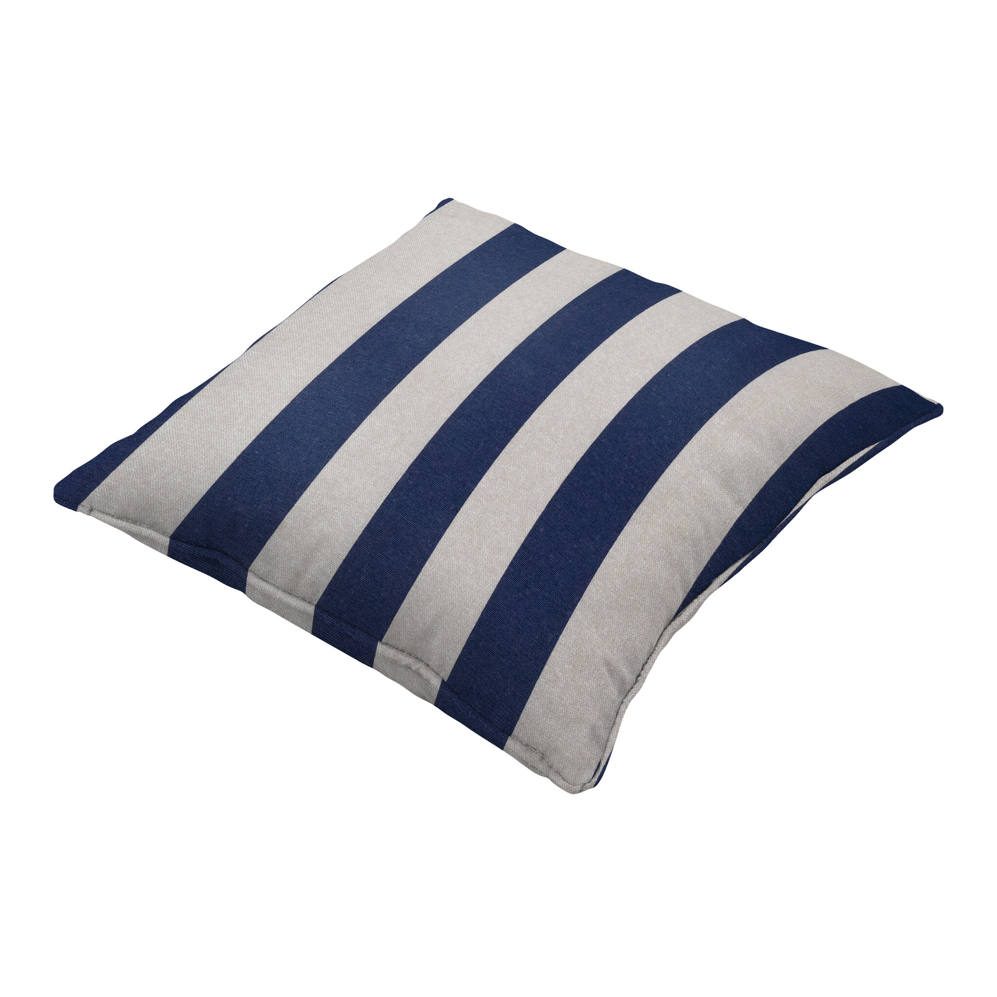 Madison - Sierkussen Amora - Blauw - 50x50x10cm - Set van 4