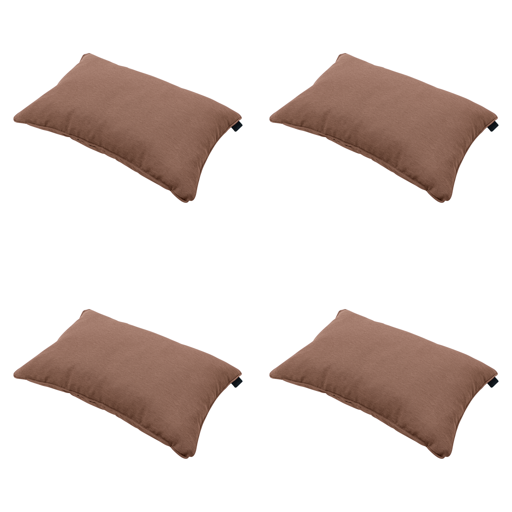 Madison - Sierkussen Panama - Bruin - 40x60x10cm - Set van 4