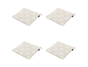 Madison - Zitkussen Napels - Beige - 40x40x4,5cm - Set van 4