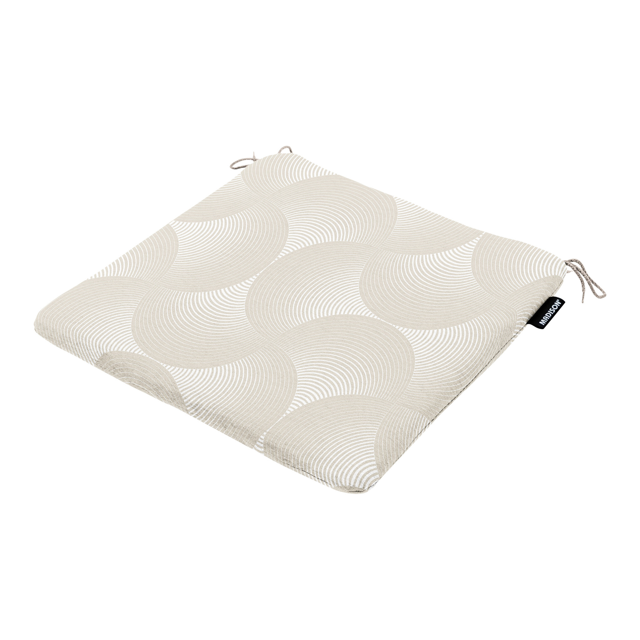 Madison - Zitkussen Napels - Beige - 40x40x4,5cm - Set van 4