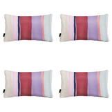 Madison - Sierkussen Nox - Mulitkleur - 30x50x10cm - Set van 4