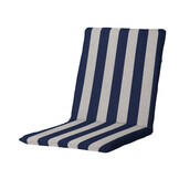 Madison - Stapelstoelkussen Amora - Blauw - 97x49x5cm - Set van 4