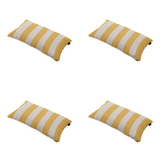 Madison - Sierkussen Amora - Geel - 30x50x10cm - Set van 4