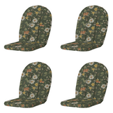 Julliete - Kuipstoelkussen Hoge rug - Set van 4