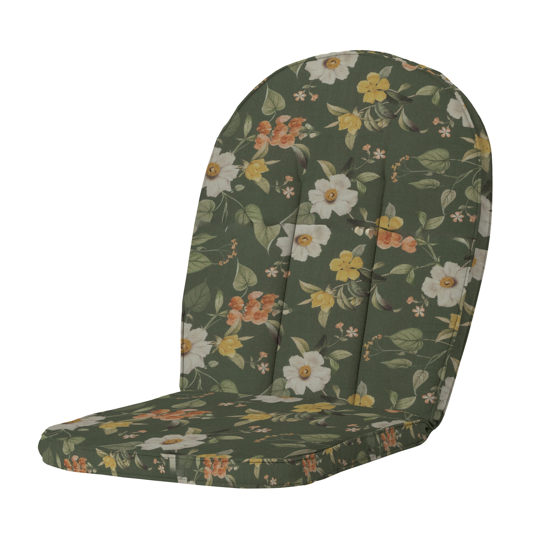 Madison - Kuipstoelkussen Hoge rug Julliete - Multikleur - 105x52x5cm - Set van 4