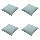 Madison - Sierkussen Eco-line - Blauw - 50x50x10cm - Set van 4
