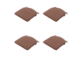 Madison - Zitkussen Panama - Bruin - 46x48x4,5cm - Set van 4