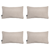 Madison - Sierkussen Richmond - Beige - 30x50x10cm - Set van 4