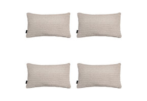 Madison - Sierkussen Richmond - Beige - 30x50x10cm - Set van 4