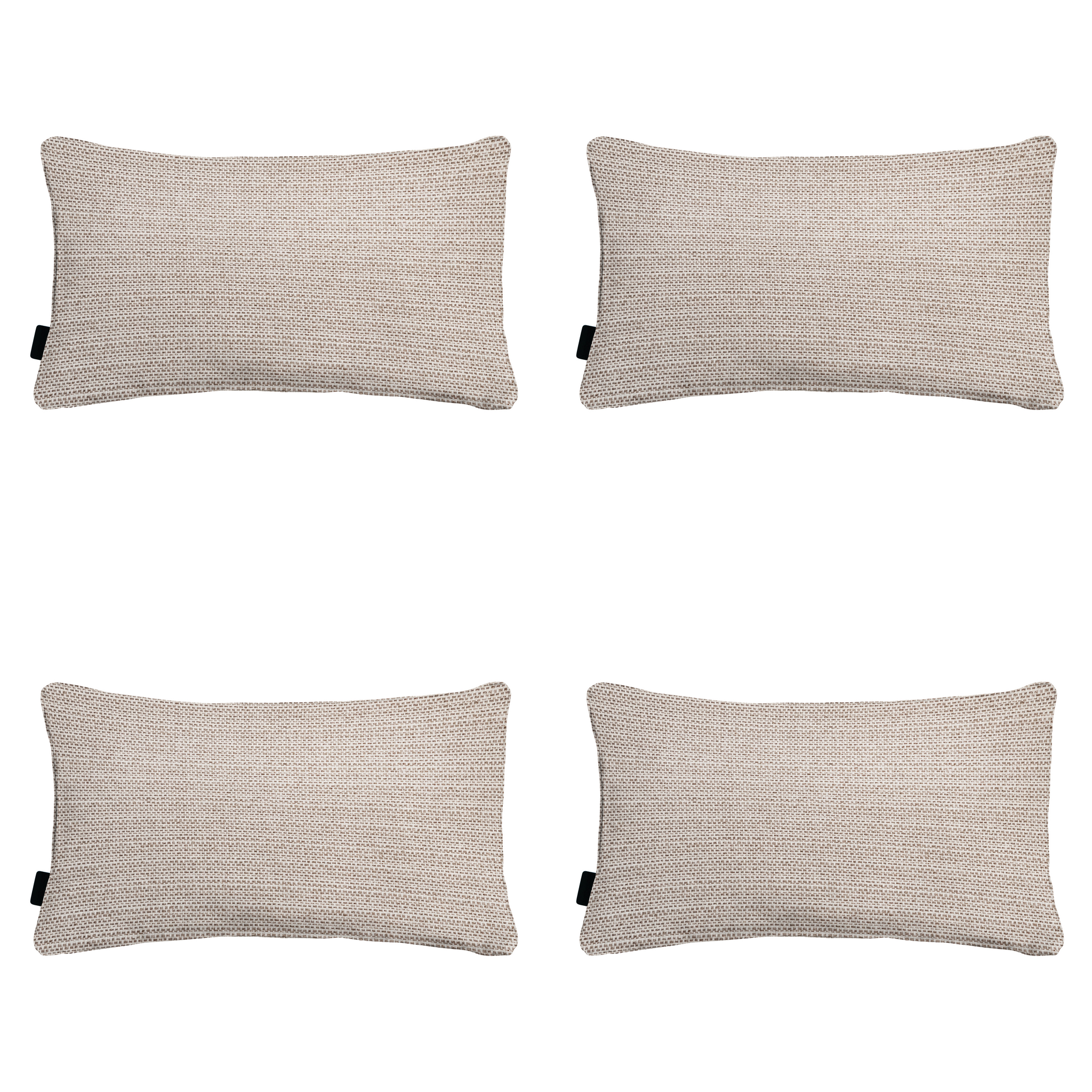 Madison - Sierkussen Richmond - Beige - 30x50x10cm - Set van 4