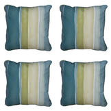 Madison - Sierkussen Nox - Mulitkleur - 50x50x10cm - Set van 4