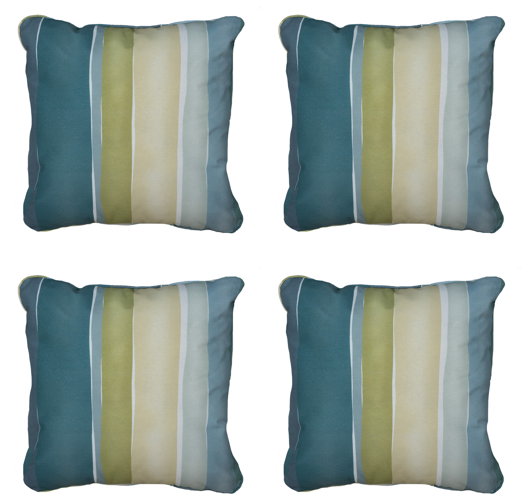 Madison - Sierkussen Nox - Mulitkleur - 50x50x10cm - Set van 4