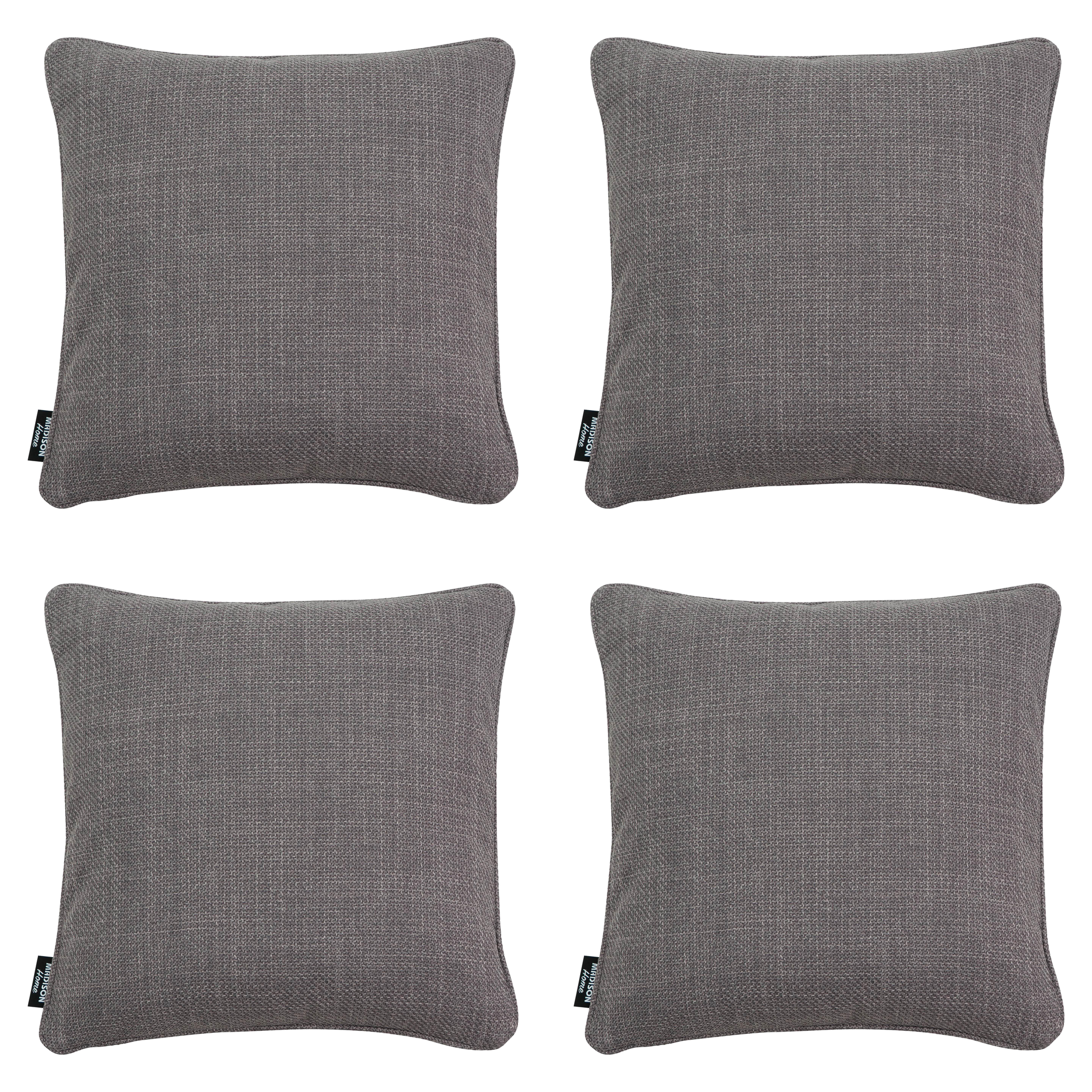 Madison - Sierkussen Nola lila - 60x60x10cm - Set van 4