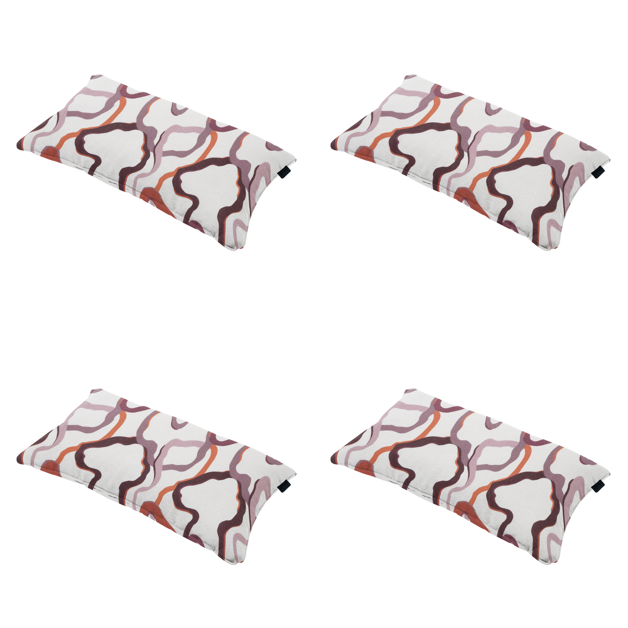 Madison - Sierkussen Blaze - Multikleur - 30x50x10cm - Set van 4