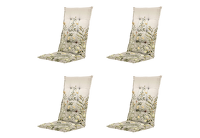 Amelie - Kussen hoge rug - Set van 4