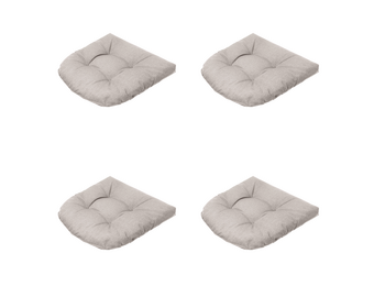 Madison - Zitkussen Best deal - Beige - 46x46x6cm - Set van 4